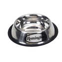64-Ounce Remington Stainless Steel Dog Bowl